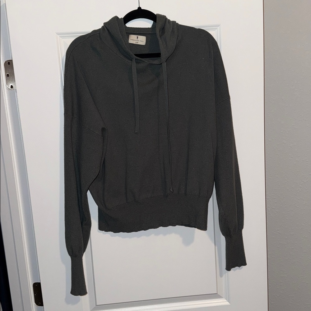 Green American tall women’s pullover sweatshirt